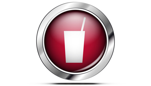 Picto boisson soda rouge