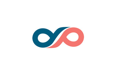 Poster - letter d infinity logo