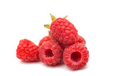 Fototapeta  - Sweet raspberry isolated