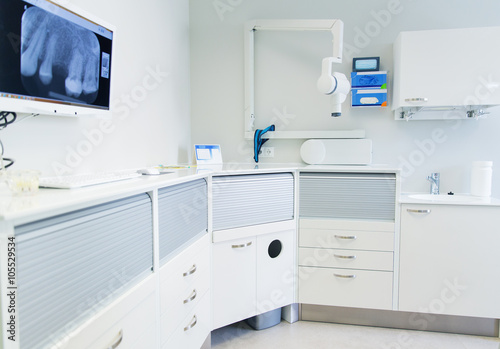 Fotografie, Obraz interior of new modern dental clinic office