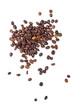 © volurol - Roasted coffee beans on a white background