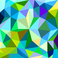 Poster - Abstract background of different color figures. Template for a t