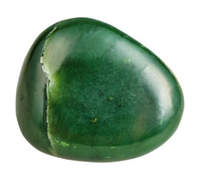 Tumbled Green Nephrite (jade) Mineral Gemstone