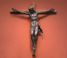 Cross Of Jesus Christ On Wall 