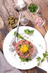 Sticker - steak tartar