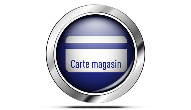 Picto carte magasin bleu