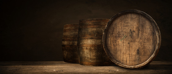 background of barrel