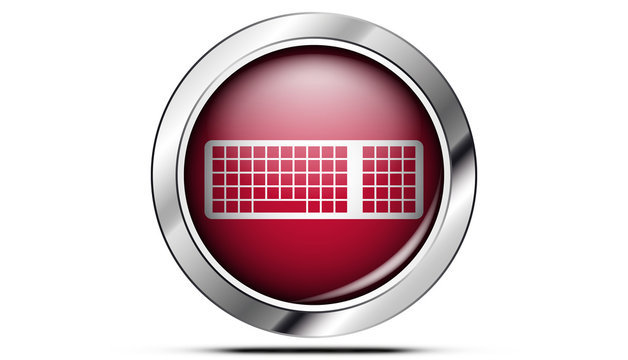 Picto clavier rouge