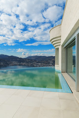 Wall Mural - Penthouse with pool, exterior