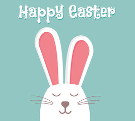 Sticker - Easter rabbit, easter Bunny