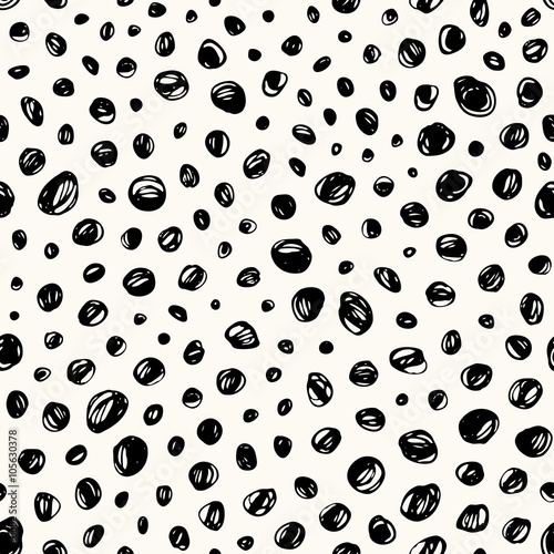 Materiał do szycia Ręcznie rysowane Seamless Pattern