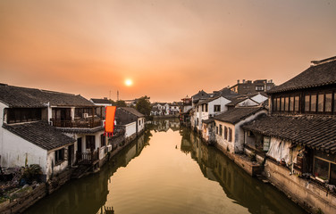 Wall Mural - Ancient Villages, old-town of tongli -Suzhou, China