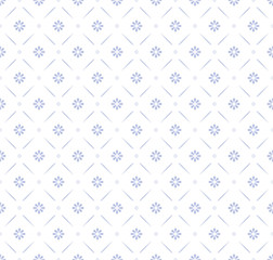 Poster - seamless floral pattern