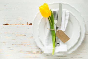 Sticker - Easter table setting