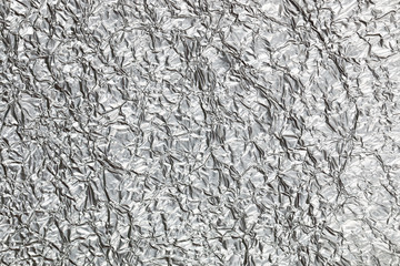 Poster - Tough wrinkled silver for pattern and background