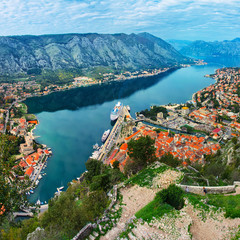 Poster - Kotor fortress and Bay