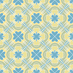 Wall Mural - Decorative mosaic seamless pattern