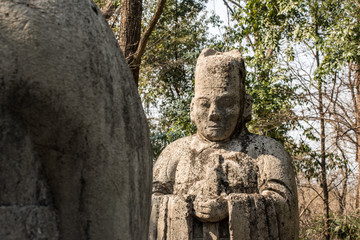 stone Guardian Statue guarding the Ming emperor's tomb