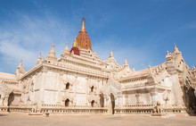 Ananda Temple, The Most Beautiful Temple In Old Bagan, Myanmar