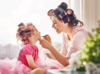 happy loving family