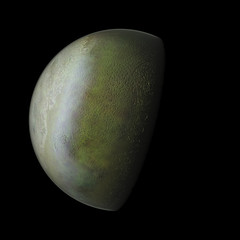 Wall Mural - triton planet solar system space isolated. elements of this image furnished by nasa