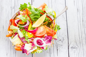 Canvas Print - Vegetable salad