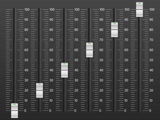 Mixing console