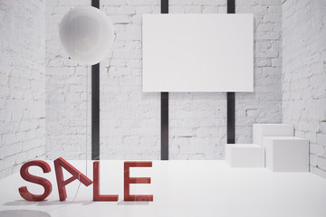 Fototapete - Store interior sale