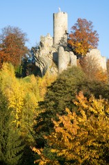 Wall Mural - Ruins of castle Frydstejn in Bohemia Paradise, Czech republic