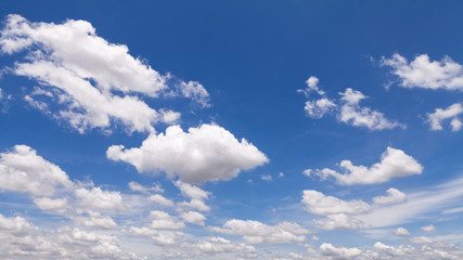 Panorama blue sky with cloud