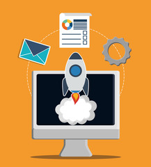 Development with gadget design, startup