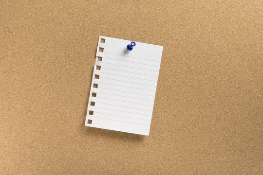 Blank note paper