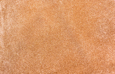 Aufkleber - coppery glitter texture background, sparkle holiday background