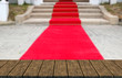 red carpet on the ground