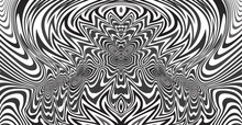 Abstract Flowing Morphing Swirling Psychedelic Background