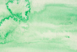Fototapeta  - green watercolor painted background