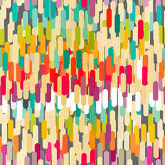Poster - Abstract geometric seamless pattern