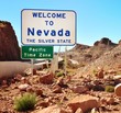 Welcome to Nevada USA sign