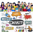 Charity Help Give Volunteer Concept