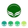 natural logo icon Vector