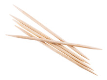 Wooden Toothpick Isolated
