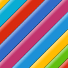 Poster - Abstract background of color paper sheets. Template for a text