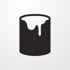 Aufkleber - Paint bucket icon