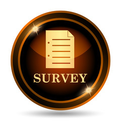 Canvas Print - Survey icon