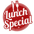 Lunch special stamp