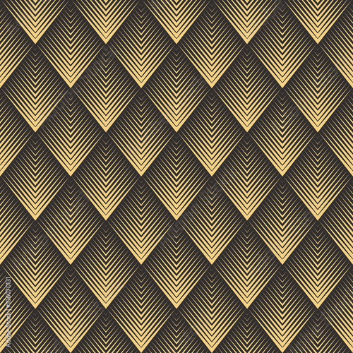 bezproblemowa-antyczne-palety-czarny-i-zloty-op-art-rombowy-wzor-mieszanka-szewronu