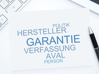 Poster - Garantie