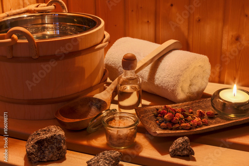 Wellness und Spa in der Sauna Lerretsbilde
