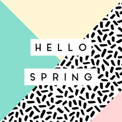 Poster - abstract spring design
