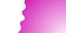 Abstract Bright Pink Wavy Background